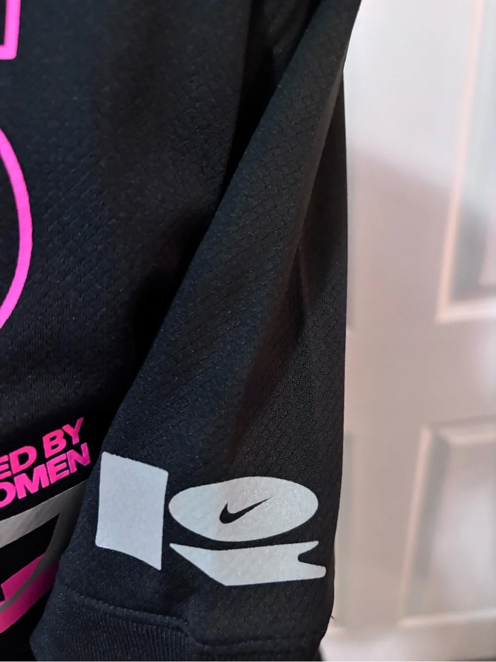 Nike Black & Pink After Dark Tour Soccer/Football Jersey